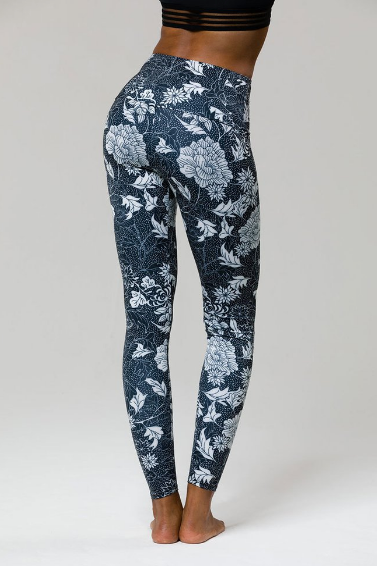 Image Title Onzie High Rise Legging - Kyoto Noir